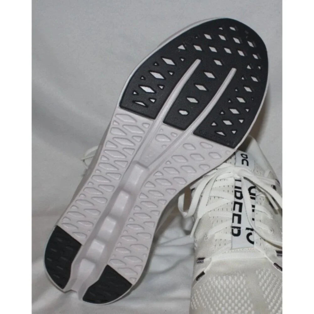 On Running Cloudnova White and Gray Athletic Shoes - Picture 7 of 7